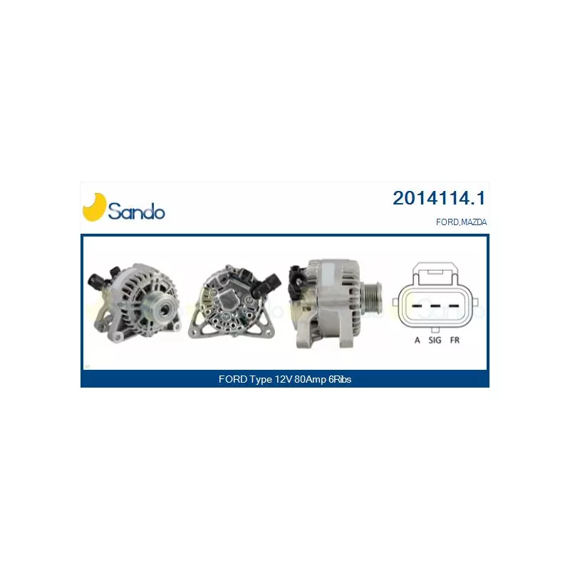 Alternateur SANDO 2014114.1
