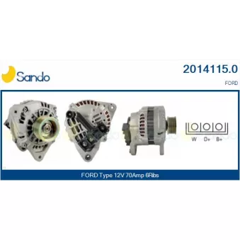 Alternateur SANDO 2014115.0