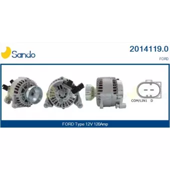 Alternateur SANDO 2014119.0