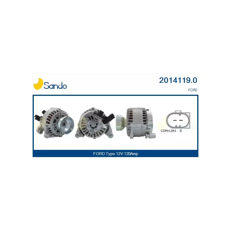Alternateur SANDO 2014119.0