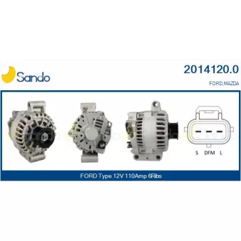 Alternateur SANDO 2014120.0