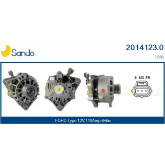Alternateur SANDO 2014123.0