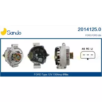 Alternateur SANDO 2014125.0