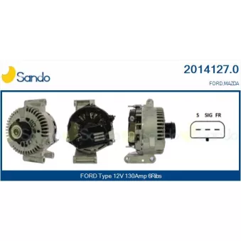 Alternateur SANDO 2014127.0