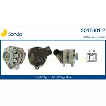 Alternateur SANDO 2015001.2
