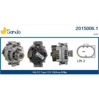 Alternateur SANDO 2015006.1