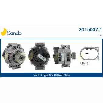 Alternateur SANDO 2015007.1