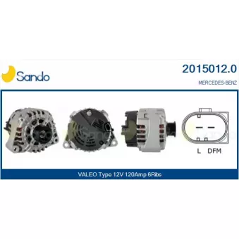 Alternateur SANDO 2015012.0