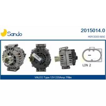 Alternateur SANDO 2015014.0
