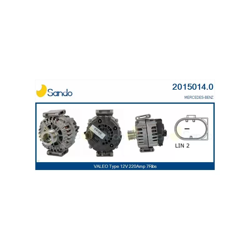 Alternateur SANDO 2015014.0