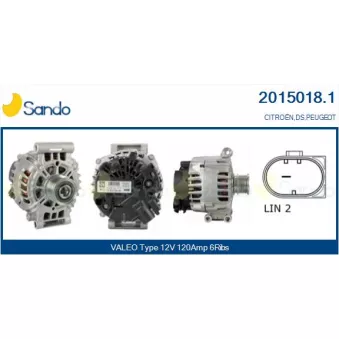 Alternateur SANDO 2015018.1