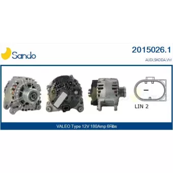 Alternateur SANDO 2015026.1