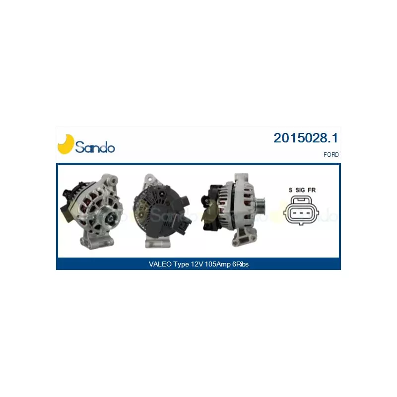 Alternateur SANDO 2015028.1