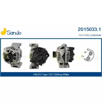 Alternateur SANDO 2015033.1