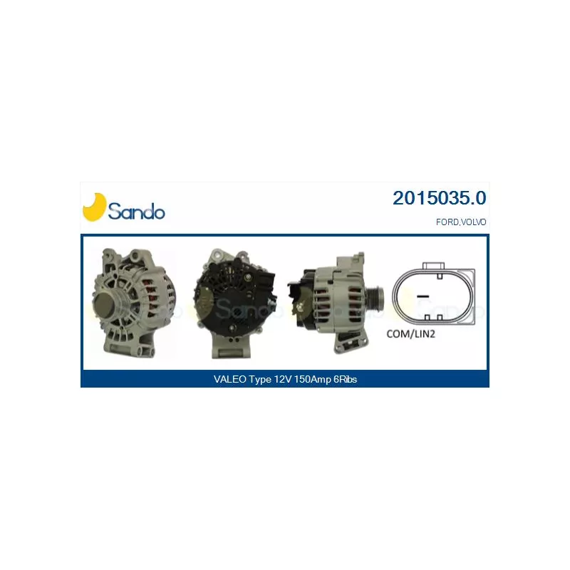 Alternateur SANDO 2015035.0