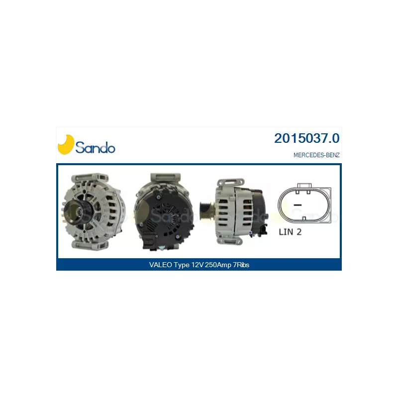 Alternateur SANDO 2015037.0