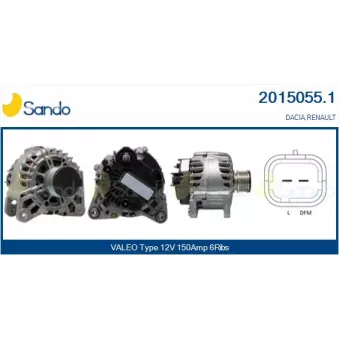 Alternateur SANDO 2015055.1