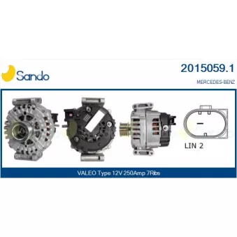 Alternateur SANDO 2015059.1
