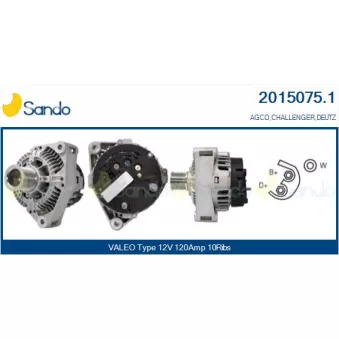 Alternateur SANDO 2015075.1