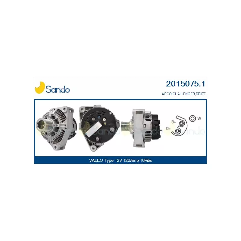 Alternateur SANDO 2015075.1