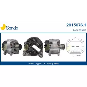 Alternateur SANDO 2015076.1