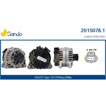 Alternateur SANDO 2015078.1