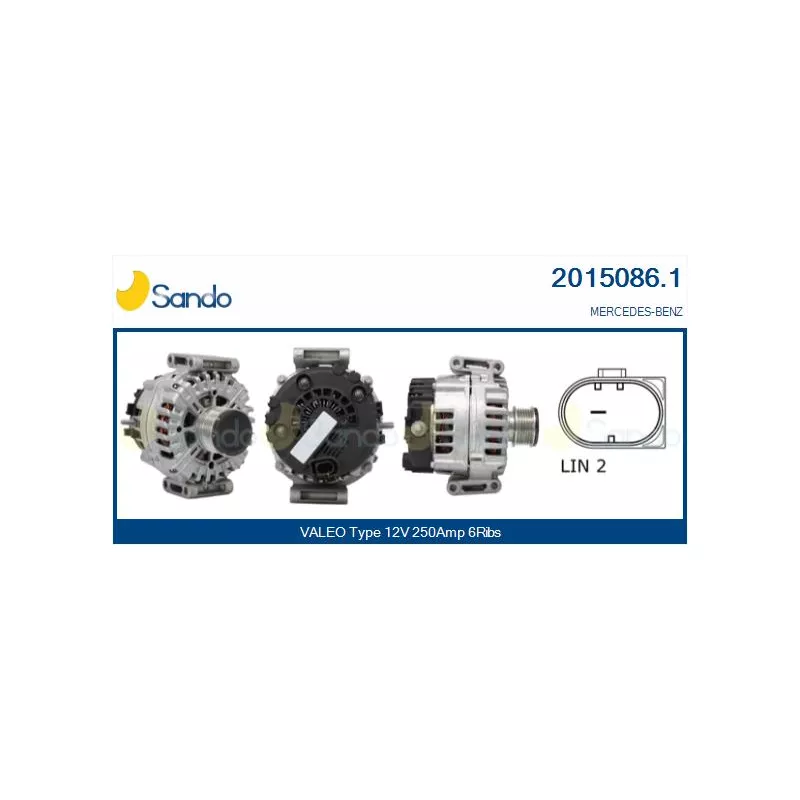 Alternateur SANDO 2015086.1