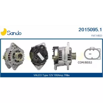 Alternateur SANDO 2015095.1