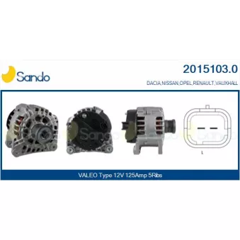 Alternateur SANDO 2015103.0