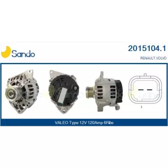 Alternateur SANDO 2015104.1