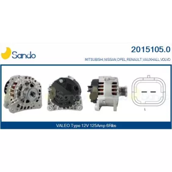Alternateur SANDO 2015105.0