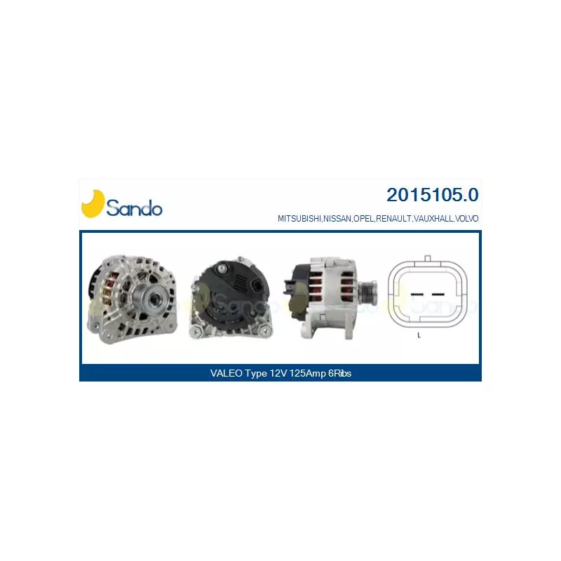 Alternateur SANDO 2015105.0