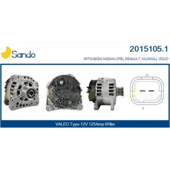 Alternateur SANDO 2015105.1