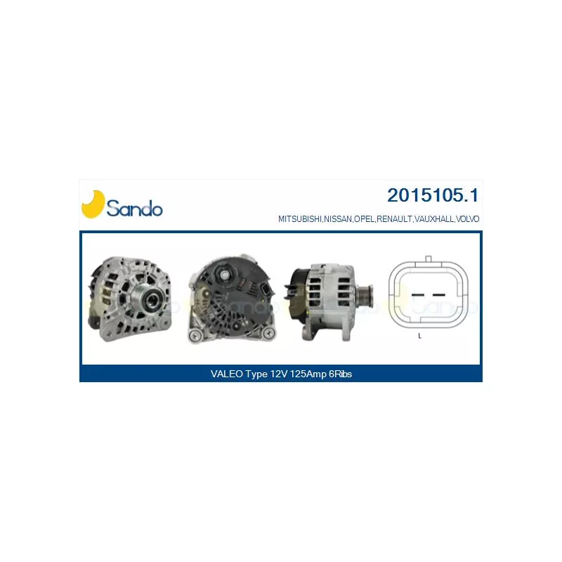Alternateur SANDO 2015105.1