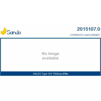 Alternateur SANDO 2015107.0