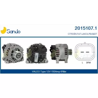 Alternateur SANDO 2015107.1