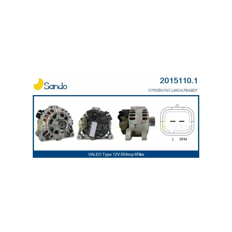 Alternateur SANDO 2015110.1