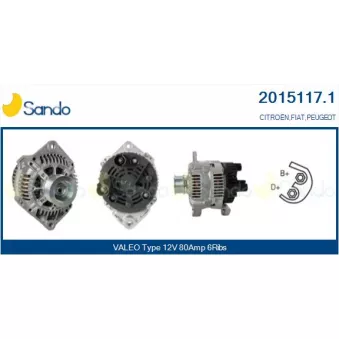 Alternateur SANDO 2015117.1
