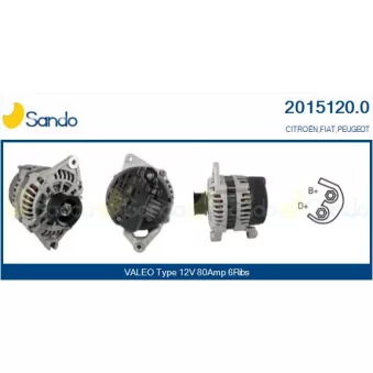 Alternateur SANDO 2015120.0