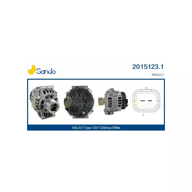 Alternateur SANDO 2015123.1