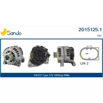 Alternateur SANDO 2015125.1
