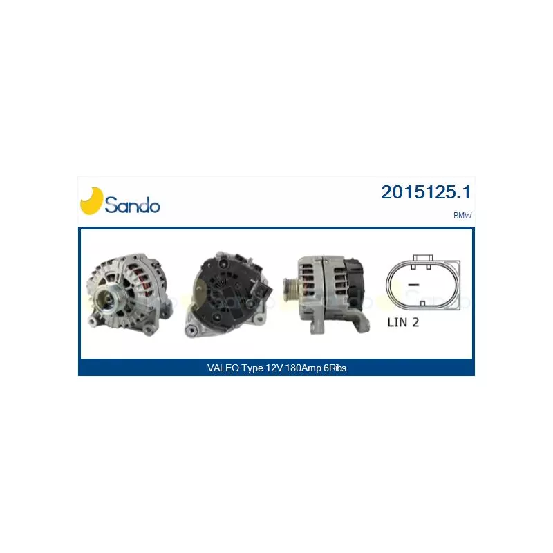 Alternateur SANDO 2015125.1