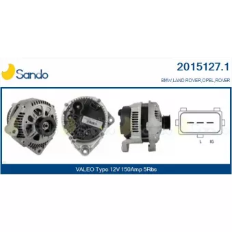Alternateur SANDO 2015127.1
