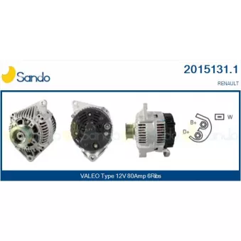 Alternateur SANDO 2015131.1