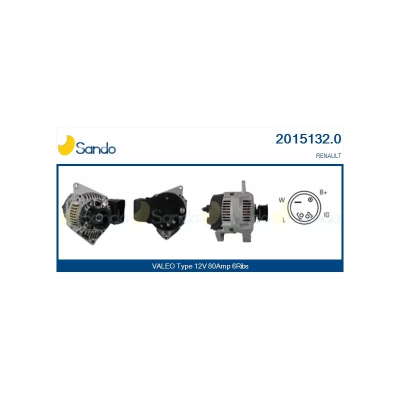 Alternateur SANDO 2015132.0