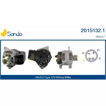 Alternateur SANDO 2015132.1