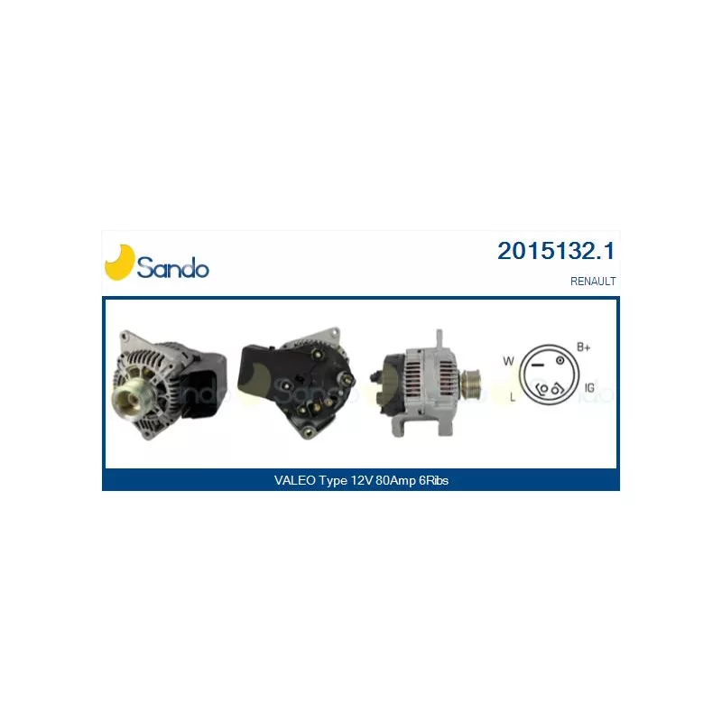 Alternateur SANDO 2015132.1