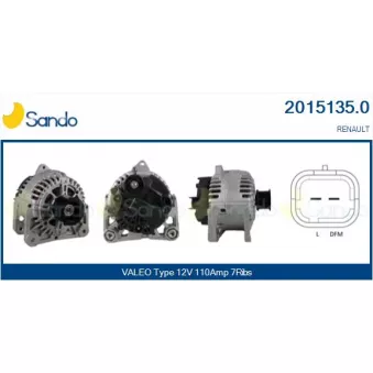 Alternateur SANDO 2015135.0