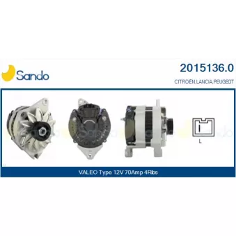 Alternateur SANDO 2015136.0