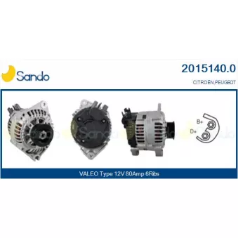 Alternateur SANDO 2015140.0